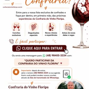 RECEBA CONVITES das Confrarias por Whatsapp, veja como!